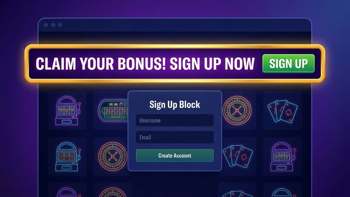 Sign Up With Bonus